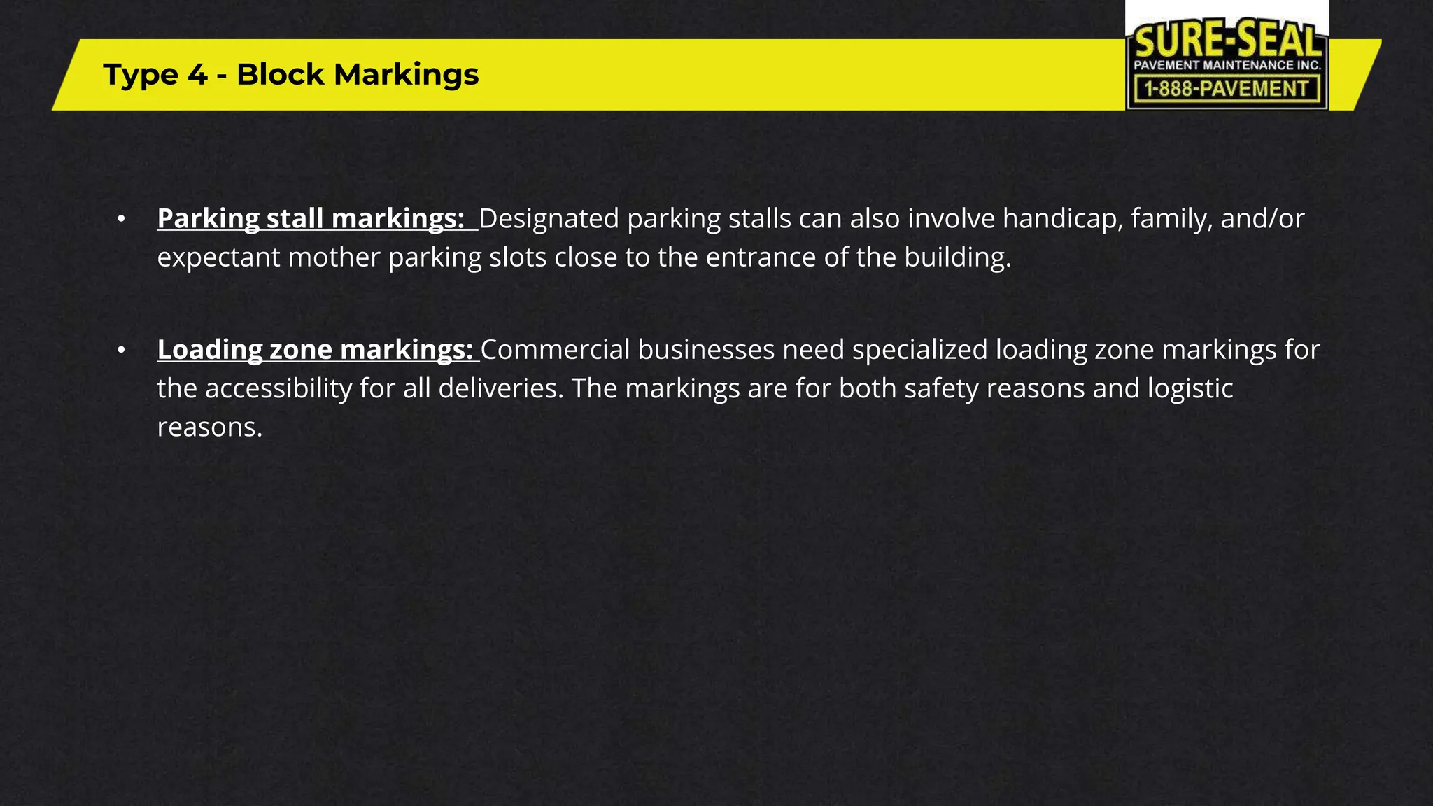Types of Line Marking | PPTX