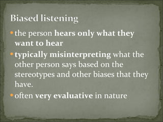 Types of listening | PPT
