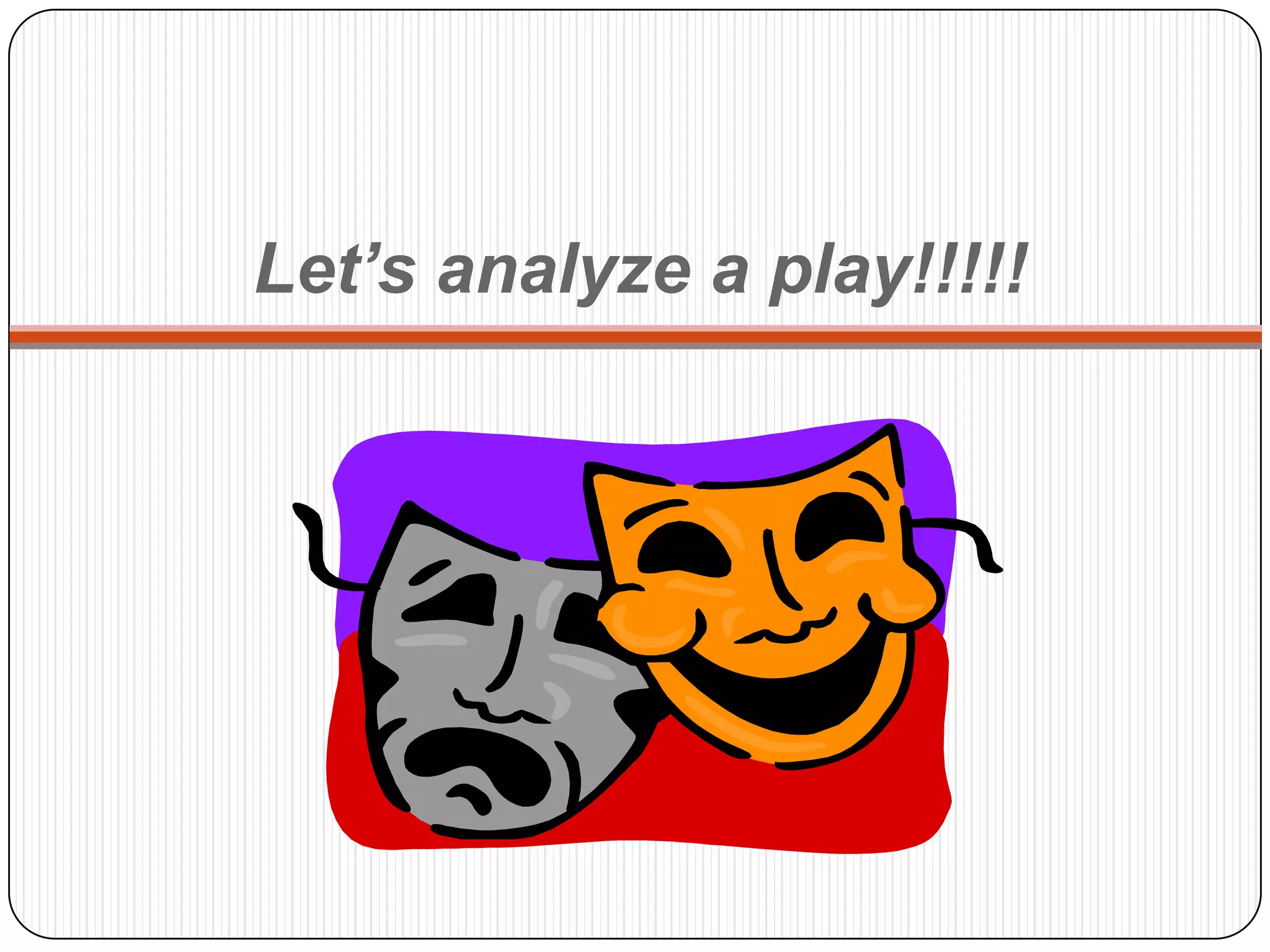 Let’s analyze a play!!!!!