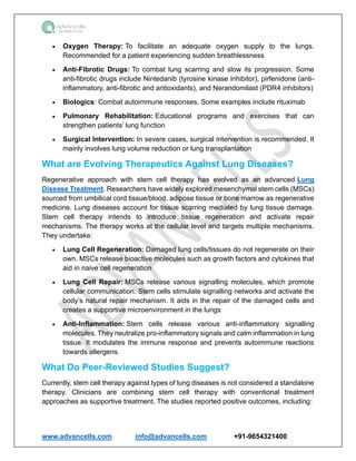 Types of Lung Diseases: Symptoms, Causes and Treatment | PDF