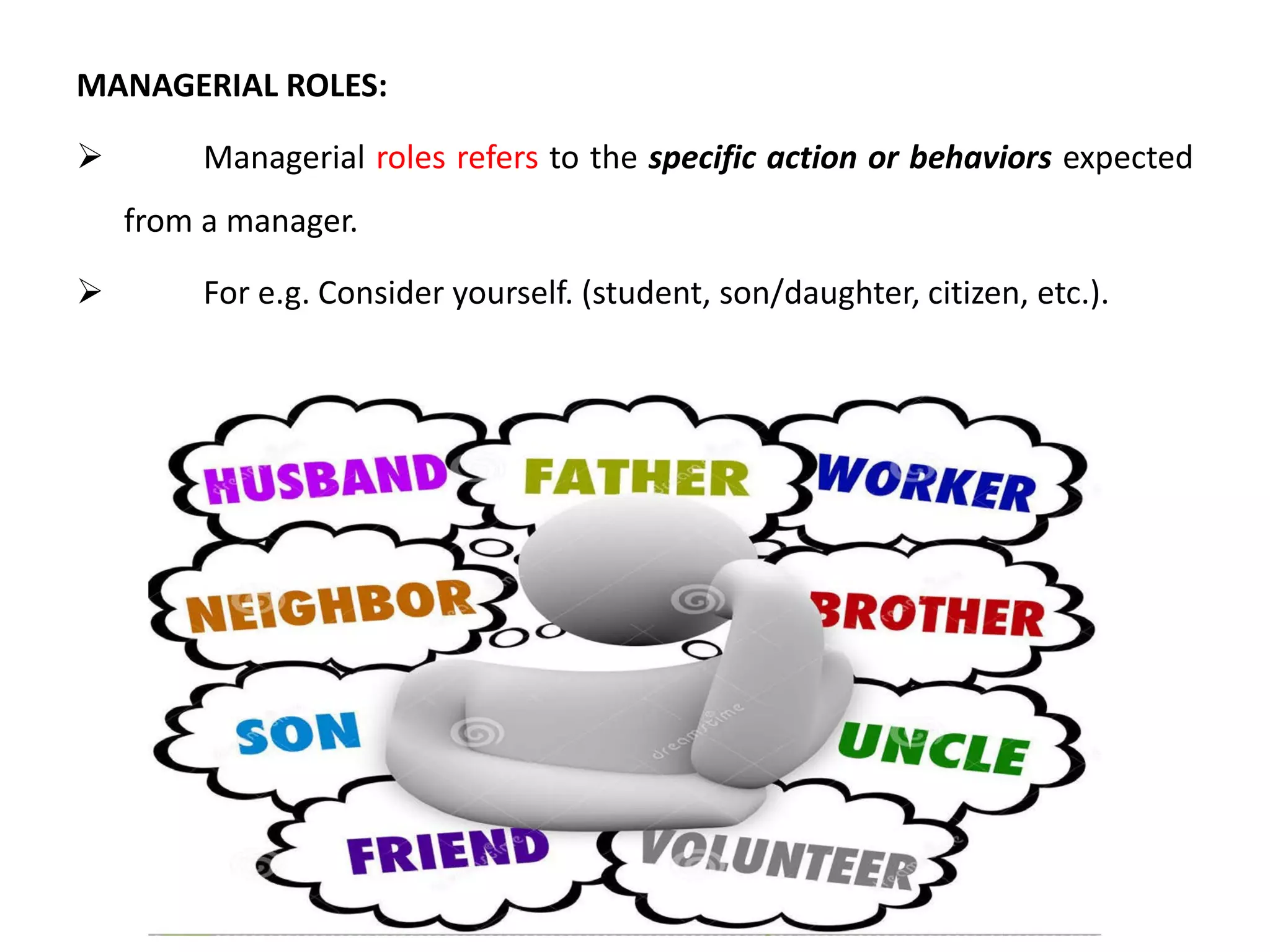 Types of managers, mangerial roles and skills 18 19 | PDF
