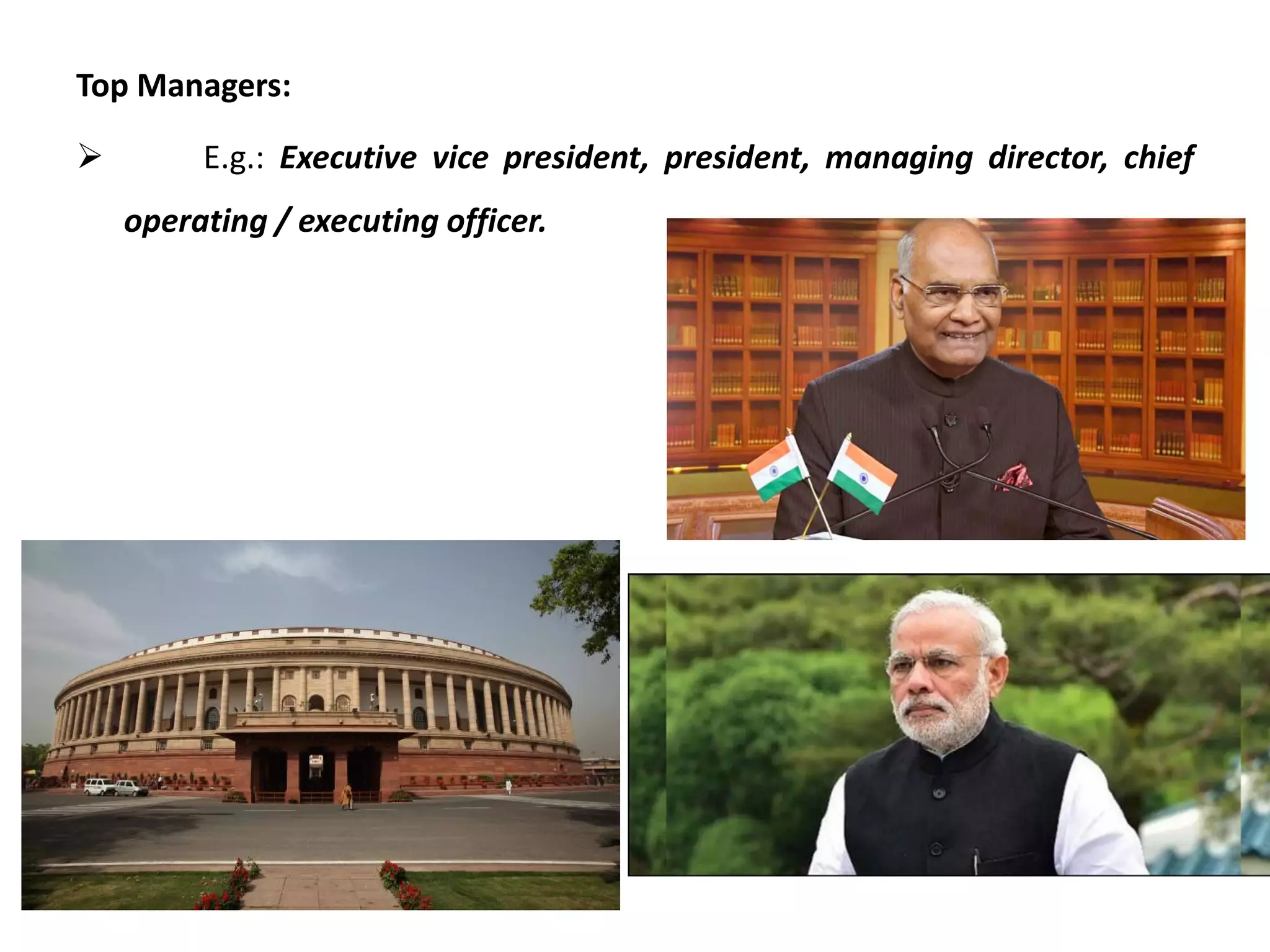 Types of managers, mangerial roles and skills 18 19 | PDF
