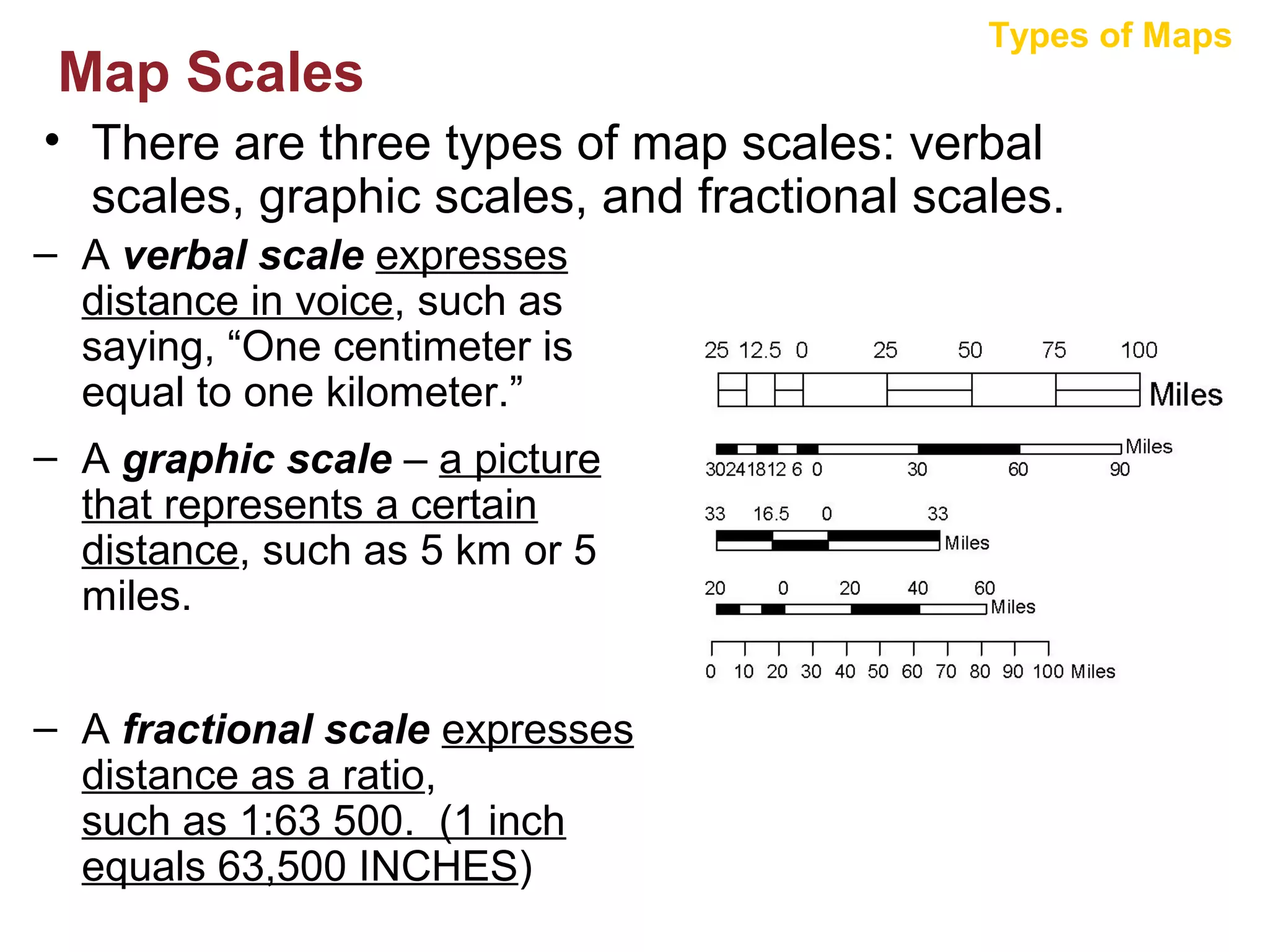 Types of maps, long, lat, satellites, time zones | PPT