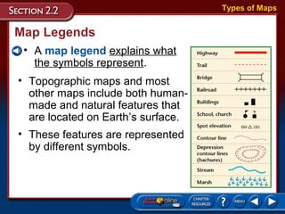 Map Legend Classification Types of maps, long, lat, satellites, time zones | PPT