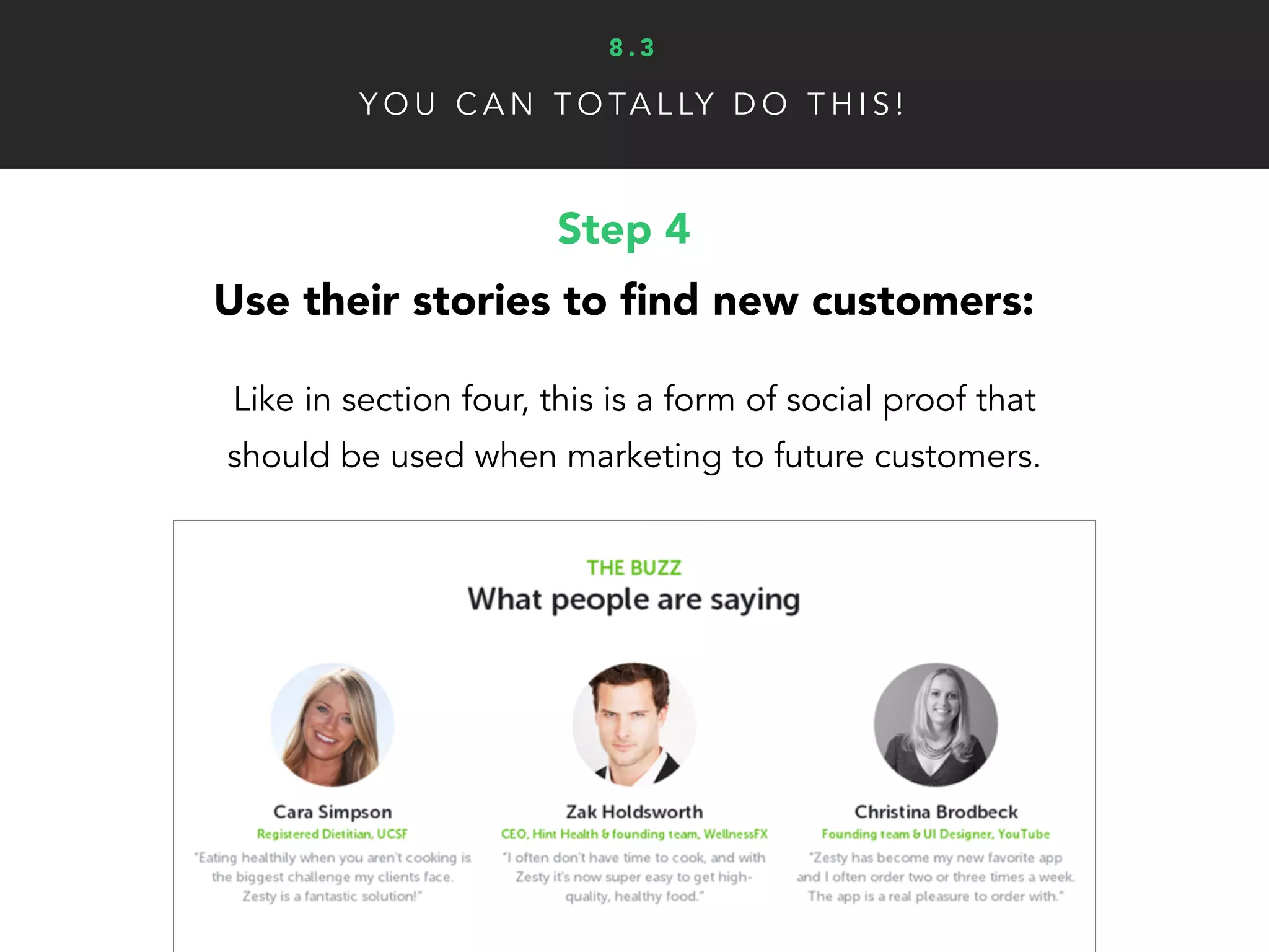 N O W I T ’ S Y O U R T U R N …
Now that I’ve shared my favorite
free marketing strategies with you
today, I want to turn it over to you.
Which technique from this
list do you want to use ﬁrst?
 