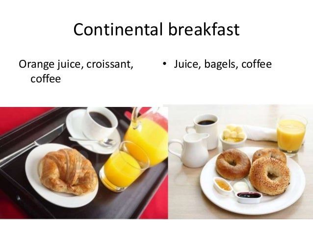types of meals
