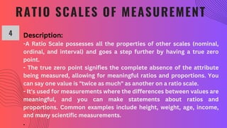 Scales of Measurement by Dr. Vikramjit Singh | PDF