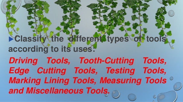 Types of Measuring Tools for Grade 8 TLE (Presentation 