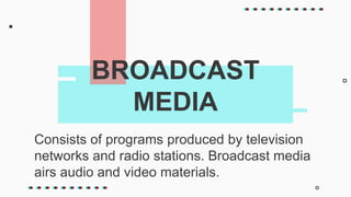 All Media Types of media | PPTX