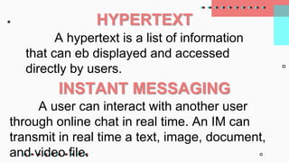 Types of media | PPTX