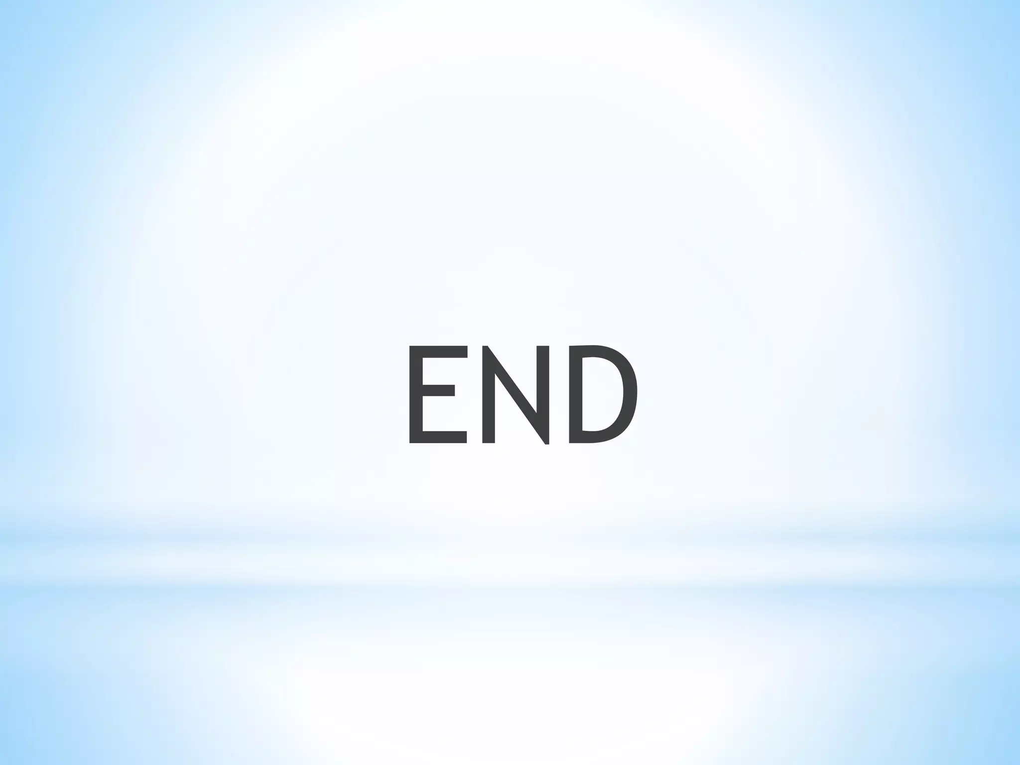 END
 