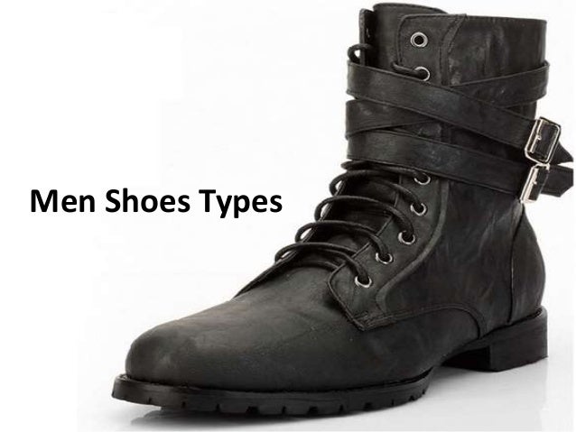 type of shoes for men