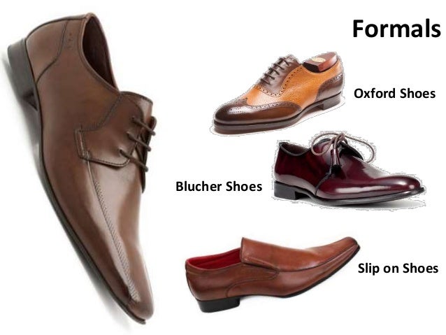 Types of Men Shoes