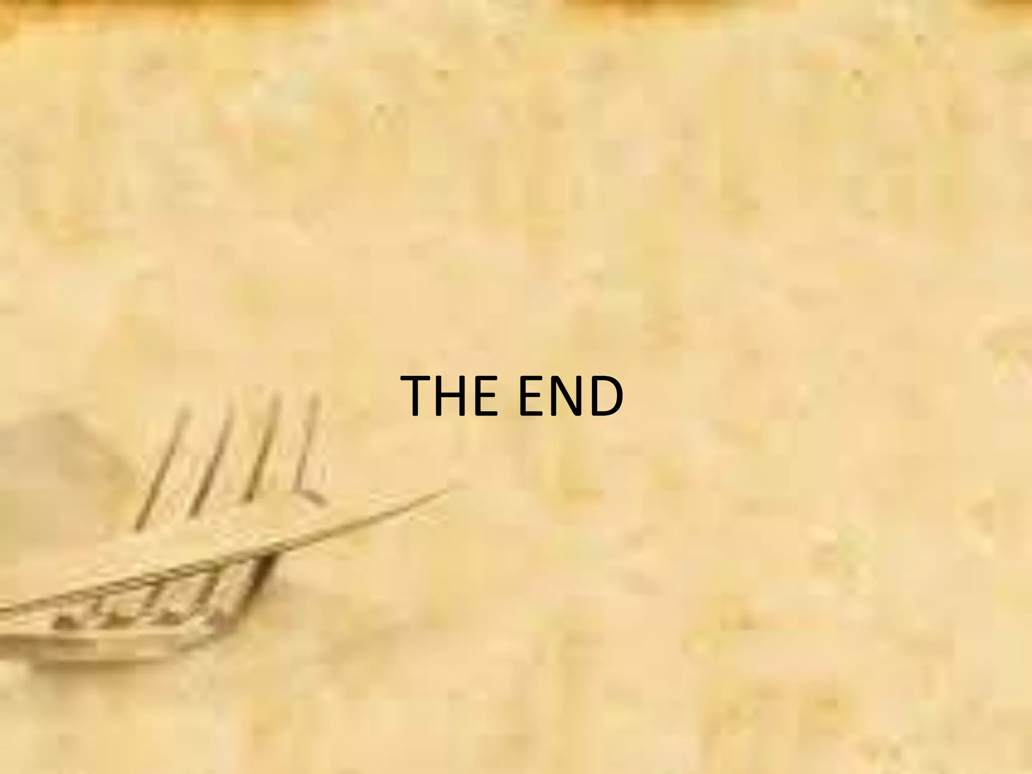 THE END
 