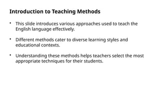 Types Of Methods To Teach English Language.pptx