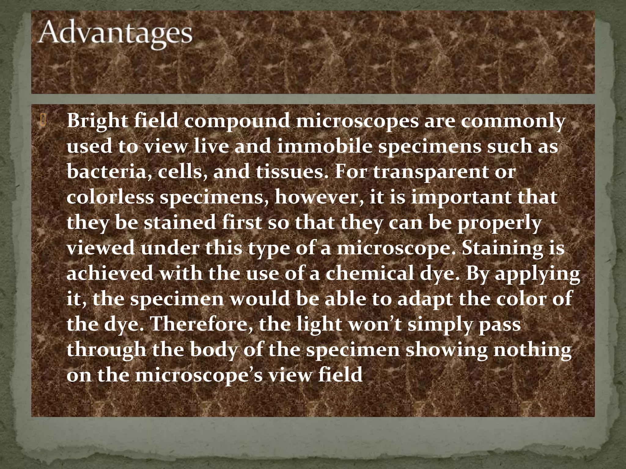 Types of microscope PPT