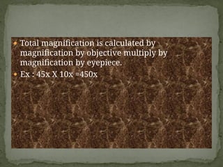 TYPES OF MICROSCOPE.pptx And Principles of Microscopy | PPTX
