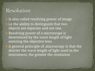 TYPES OF MICROSCOPE.pptx And Principles of Microscopy | PPTX