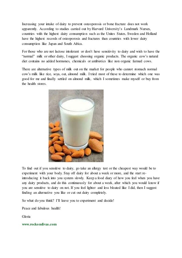 From Toddler to Adult Do We Really Need Milk?