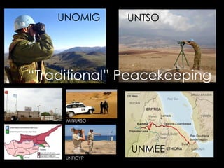 Understanding Traditional and Multidimensional UN Peacekeeping ...