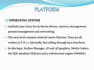 Types Of Mobile Operating Systems Ppt Types Of Mobile Operating Systems Ppt