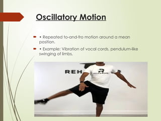 Types Of Motion - Biophysics ( BPT 1st year ) | PPTX