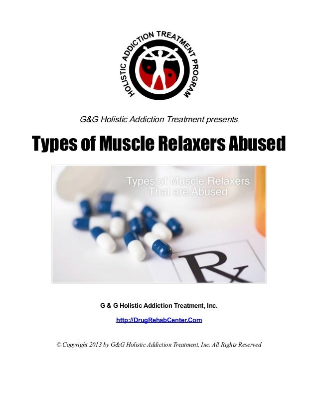 names of muscle relaxers