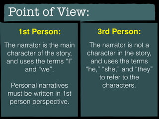 Types of Narratives | PDF