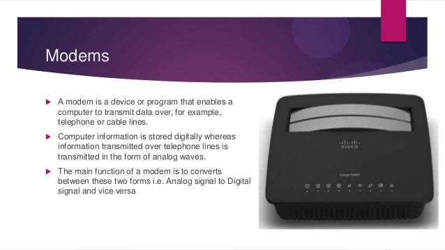 Types of Networking Devices