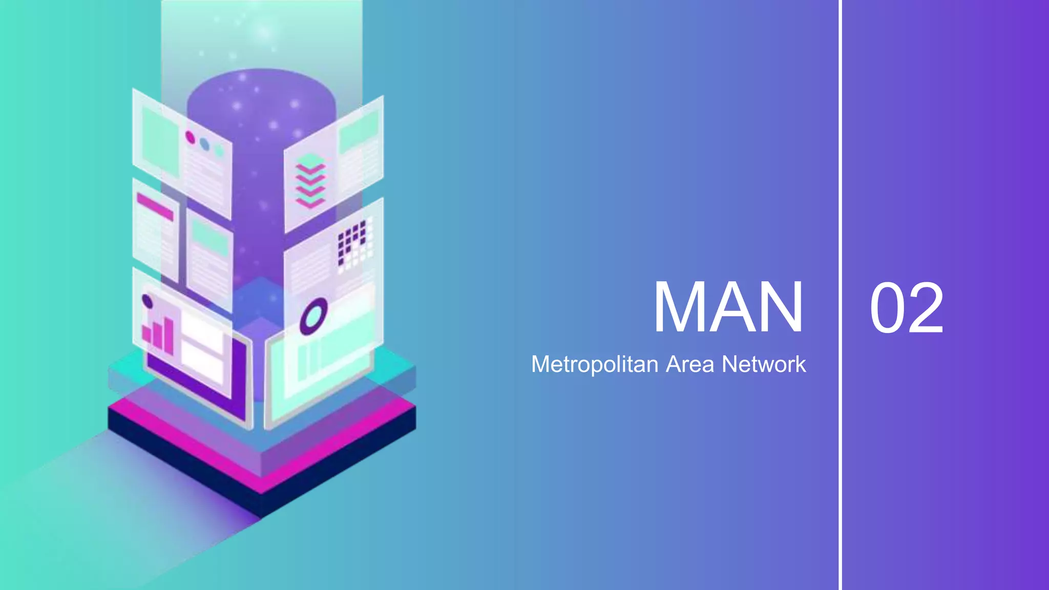 MAN
Metropolitan Area Network
02