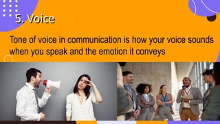 Voice In Communication Types of Non-verbal Communication (SNED Classroom) | PPTX