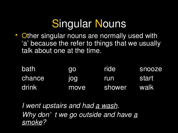 Singular, Plural, and Collective Nouns