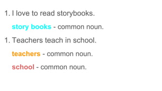 Read Noun Types of nouns part 2 common and proper noun | PPTX