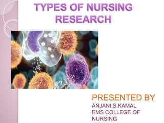 PRESENTED BY
ANJANI.S.KAMAL
EMS COLLEGE OF
NURSING
 