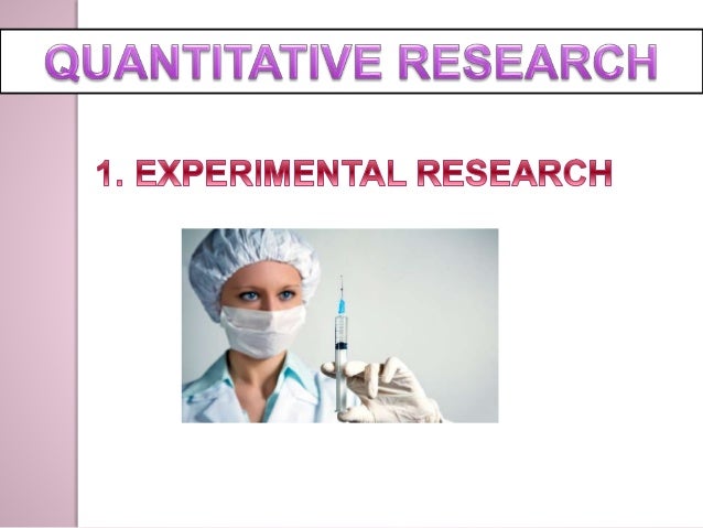 Kinds of nursing research