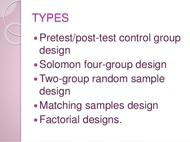 Types of nursing research