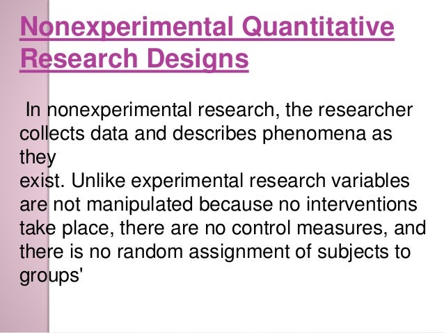 which of the following research design to allow cause-and-effect conclusions