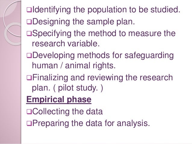 Nursing Research kinds of nursing research