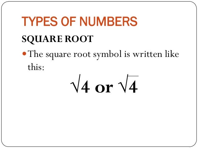 Grade 6 Mathematics: Square Root