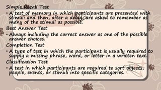 TYPES OF OBJECTIVE ITEMS.pptx
