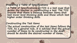 TYPES OF OBJECTIVE ITEMS.pptx