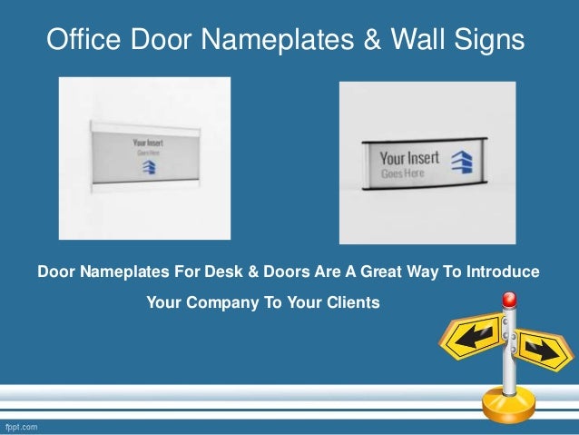 Different Types Of Office Signage For Professional Offices