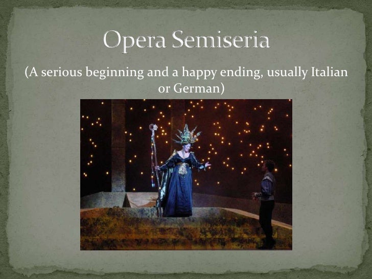 Types Of Opera