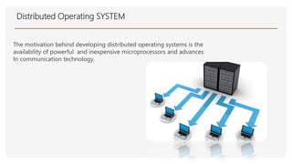 Types of operating system | PPTX