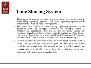 Types of Operating System | PPTX
