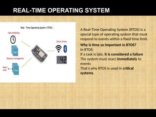 TYPES OF OPERATING SYSTEM Batch, MultiTasking, Multiprocessoe, Real ...