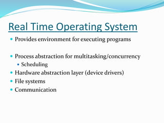 Types of operating system | PPTX