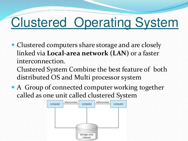 Types of operating system