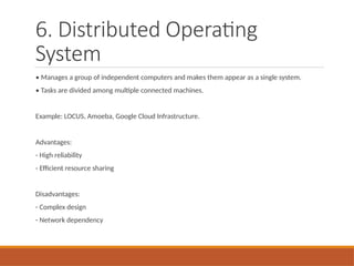 Comprehensive Overview of Operating System Types and Their Applications ...