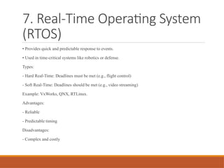 Comprehensive Overview of Operating System Types and Their Applications ...